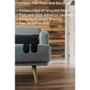 Prime-Line Furniture Felt Pad Assortment, Self-Adhesive Backing, Brown, Large 101 Pack MP76575